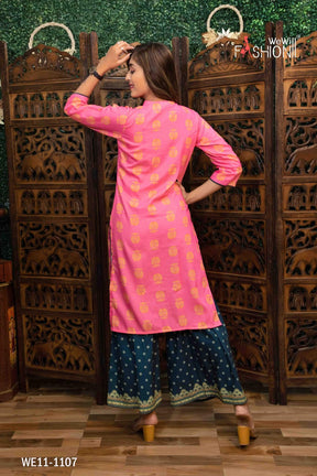 WOMEN PRINTED SHARARA SUIT