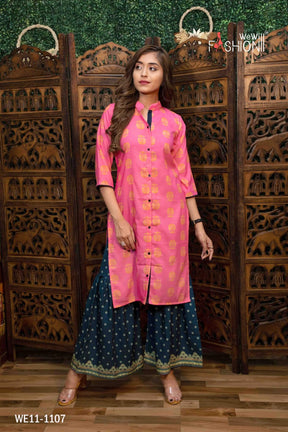 WOMEN PRINTED SHARARA SUIT