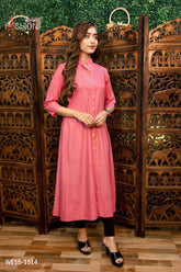 WOMEN SIMPLE COTTON KURTI