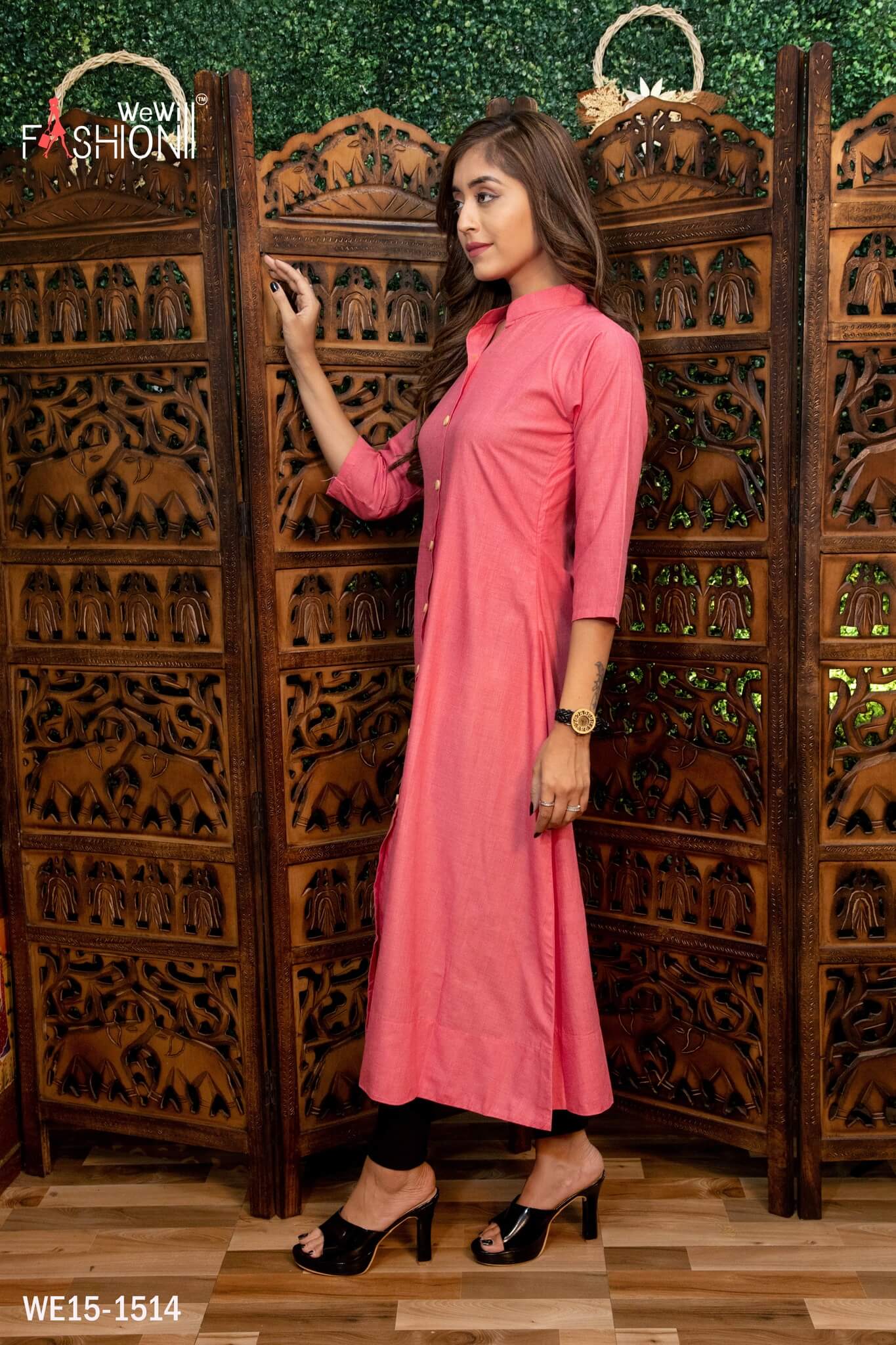 WOMEN SIMPLE COTTON KURTI